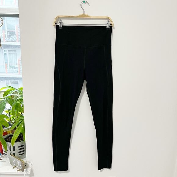 Girlfriend Collective Black Leggings Size Medium - Picture 2 of 5